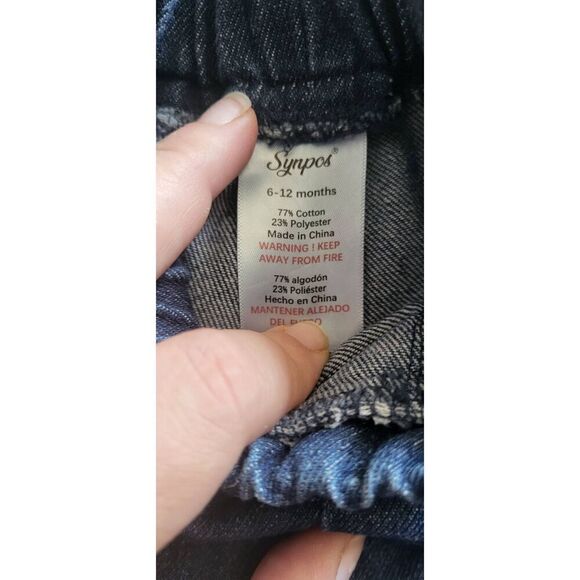 Synpos floral outfit with matching bow - Picture 3 of 4